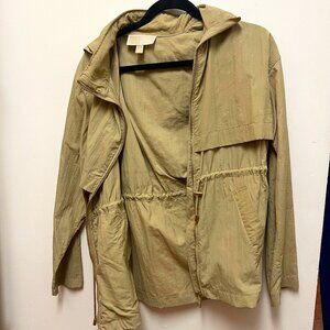 Michael Kors Lightweight Foldable Windbreaker Jacket Size XS